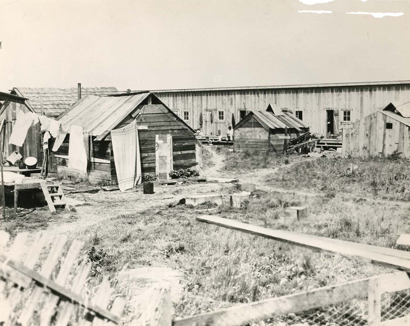 First Nations camp at Imperial Cannery in 1913