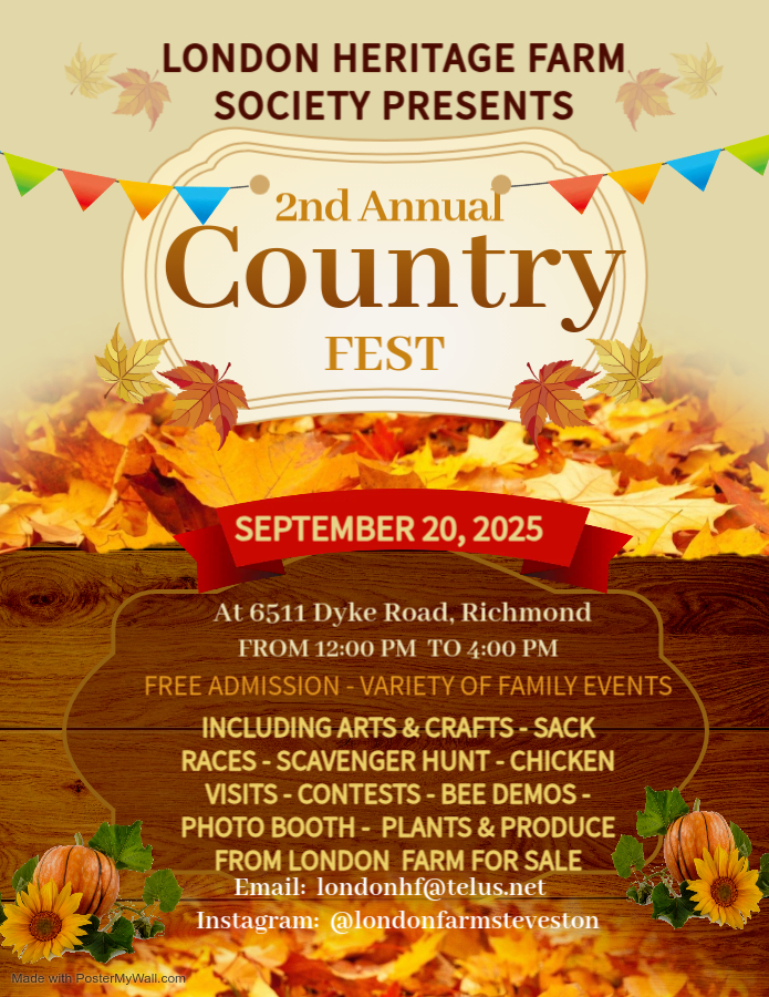 Poster for London Farm Country Fest
